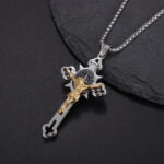 Collier croix saint benoit – Image 2