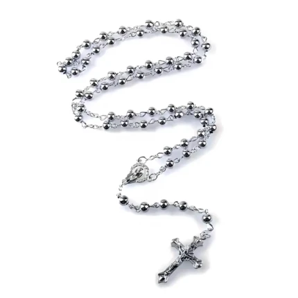 collier chapelet en argent pour femme