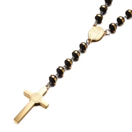 chapelet homme long bijou