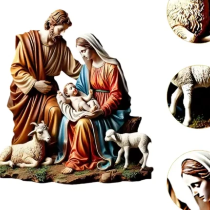 Statue religieuse sainte famille