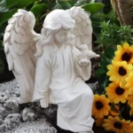 statue ange gardien
