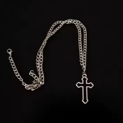 croix chrétienne pendentif argent