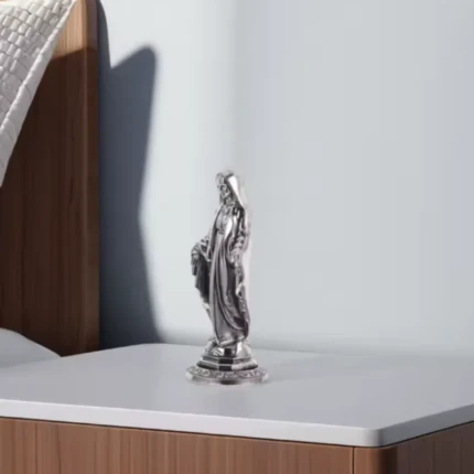 statue en metal religieuse