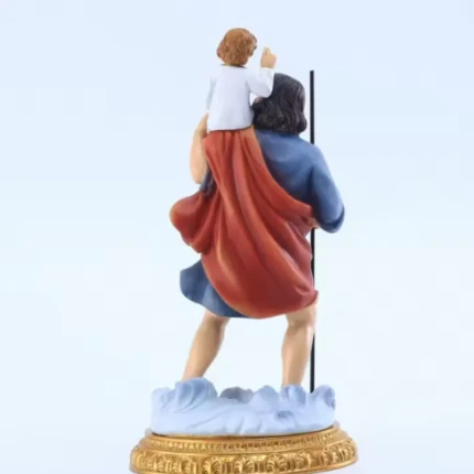 statue saint joseph 22cm vue de derrière
