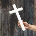 Croix chrétienne blanche – Image 3