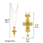 les dimensions de la croix orthodoxe