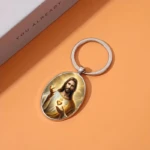 porte clé jesus vue de loin